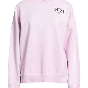 No. 21 Soft Pink Logo Sweatshirt